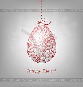 Easter Eggs - vector clip art