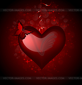 Valentine`s Background - vector clipart / vector image