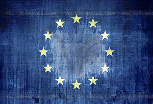 Flag Of Europe - vector image