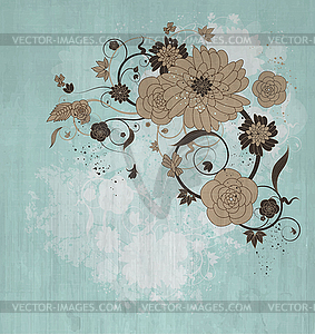 Floral Background - vector clipart