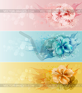 Set Of Floral Design - vector clip art