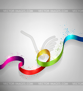 Color Ribbon - vector image