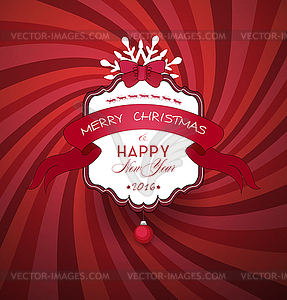 Happy Holidays - vector image