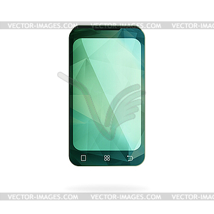 Abstract Geometric Smart Phone - vector clipart