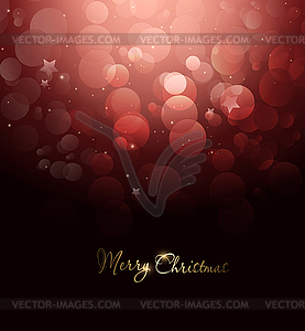 Happy Holiday Red Christmas Background - vector clip art