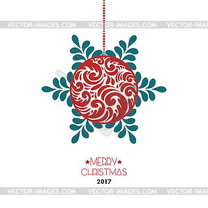 Christmas Holiday Winter Background - royalty-free vector image