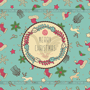 Christmas Card - vector clipart