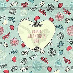 Valentine`s Pattern - vector clip art