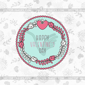 Valentine`s Background - vector clip art