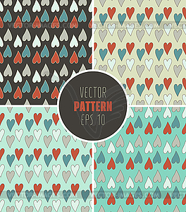 Valentine`s Pattern - vector clip art