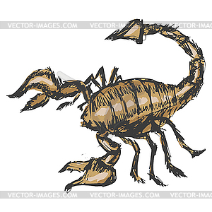 Scorpion - vector clipart