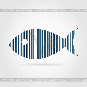 Abstract fish - stock vector clipart