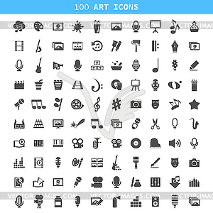 Art icon - vector clipart