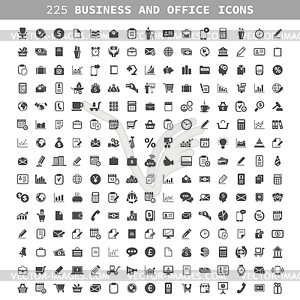 Business an icon - vector image