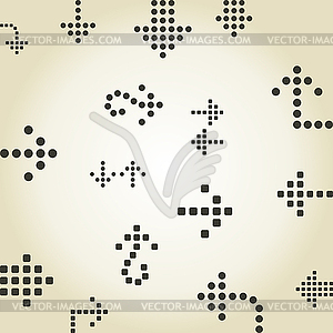 Arrows icon - vector image