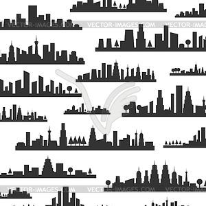 City background - vector EPS clipart