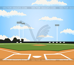 Бейсбольный мяч - векторизованное изображение