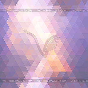 Sunset mosaic - vector clipart