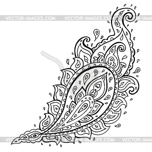 Paisley. Ethnic ornament - vector clipart