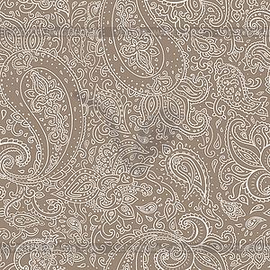 Seamless Paisley background - vector image