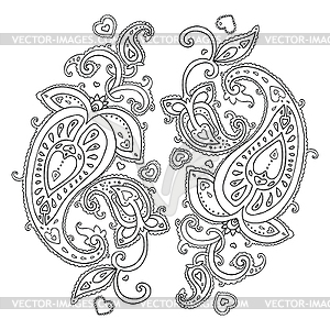 Paisley. Ethnic ornament - vector image