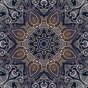 Mandala. Indian decorative pattern - vector clipart