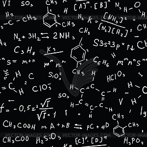 Chemistry background - vector clip art