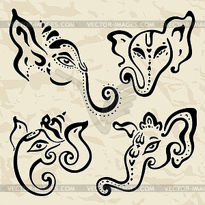 Ganesha  - vector EPS clipart