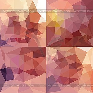 Polygonal background - vector clipart