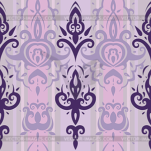 Seamless wallpaper pattern - vector clipart / vector image