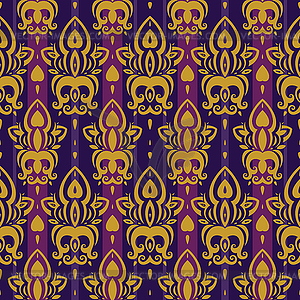 Seamless wallpaper pattern - vector image