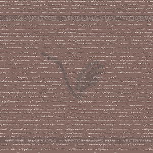 Handwriting. Seamless background - vector clipart