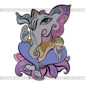 Ganesha  - vector image