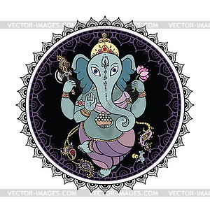 Lord Ganesha  - vector clipart