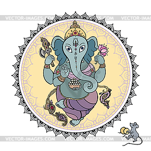 Lord Ganesha  - vector image