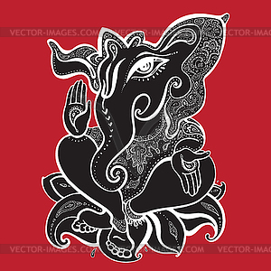 Ganesha  - vector clipart