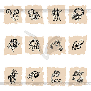 Horoscope - vector clip art