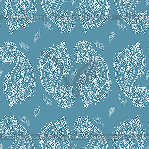 Seamless Paisley pattern - vector clipart