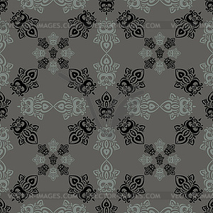 Vintage seamless pattern - vector image