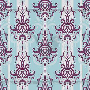 Damask background - vector clipart