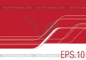 Abstract background with curvy lines - stock vector clipart