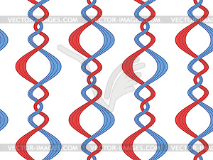 Pattern of curvy lines - vector image