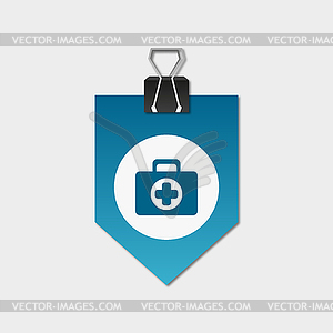 Medicine chest icon - vector clip art