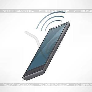 Phone business icon - vector image