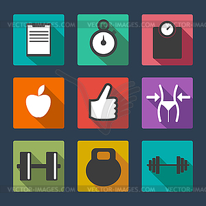 Sport icons - vector image