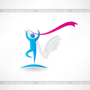 Free callisthenics icon - vector clipart / vector image