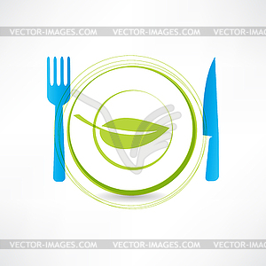 Healthy life icon - vector clip art