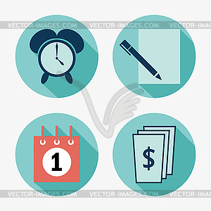 Jobs icons - vector clip art