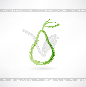 Pear icon - vector image