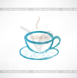 Cup with coffee icon - vector clipart